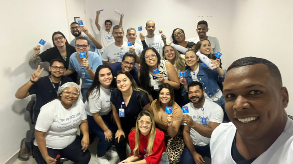 Equipe da UPA Santa Lúcia. (Foto: ISAC)